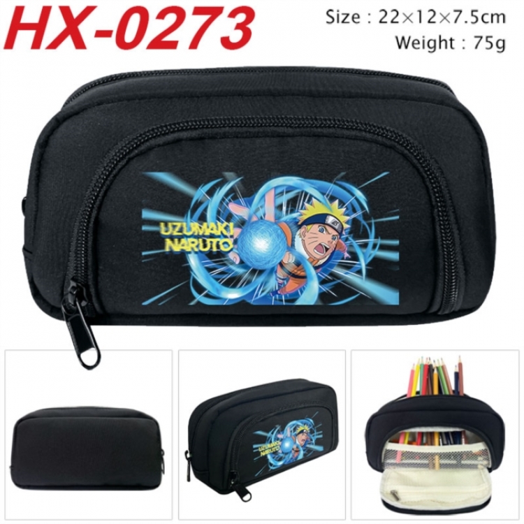 Naruto Anime 3D pencil case with insulation layer Pencil Bag 22X15X7.5CM