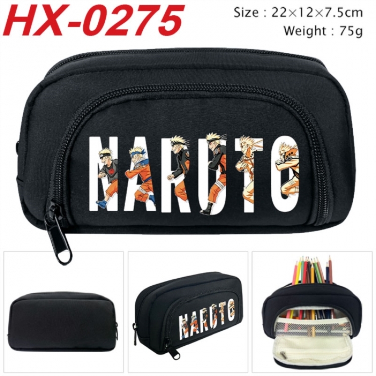 Naruto Anime 3D pencil case with insulation layer Pencil Bag 22X15X7.5CM