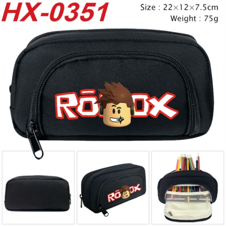 Roblox Anime 3D pencil case with insulation layer Pencil Bag 22X15X7.5CM