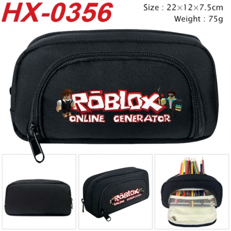  Roblox Anime 3D pencil case with insulation layer Pencil Bag 22X15X7.5CM
