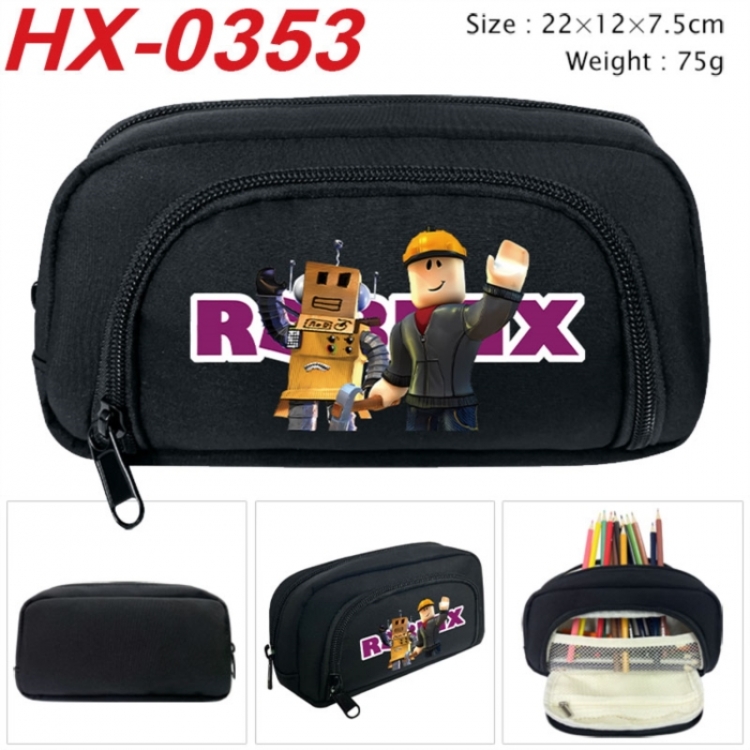  Roblox Anime 3D pencil case with insulation layer Pencil Bag 22X15X7.5CM