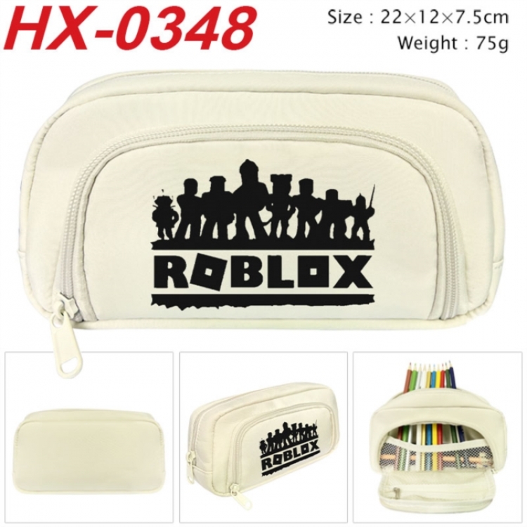  Roblox Anime 3D pencil case with insulation layer Pencil Bag 22X15X7.5CM