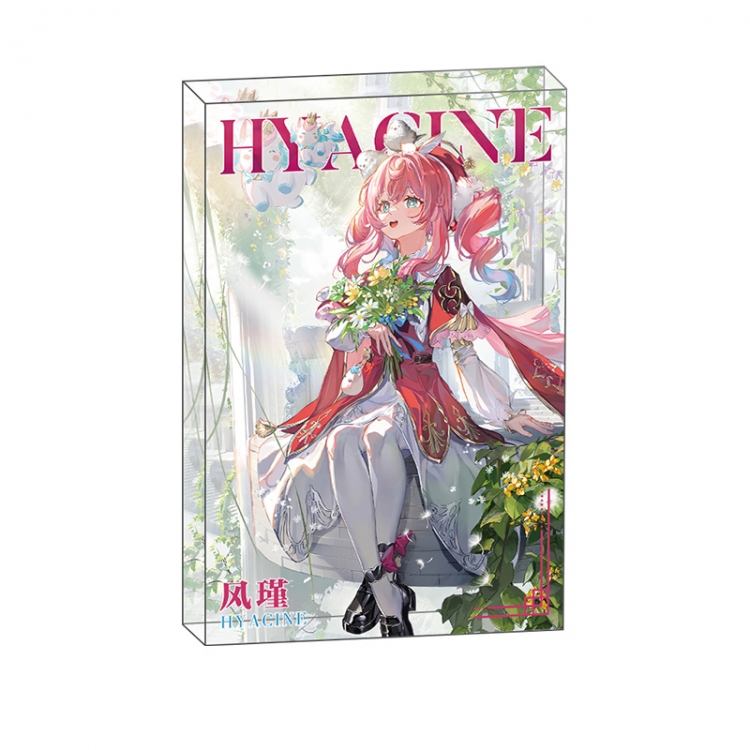 Honkai: Star Rail Anime game acrylic card brick desktop decoration 8X12X1.2cm