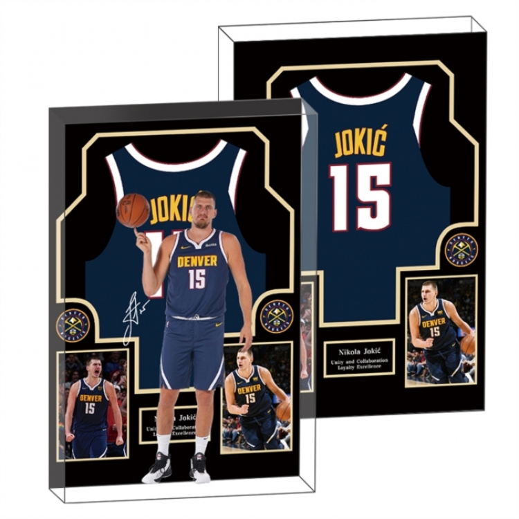 Jokic Anime game acrylic card brick desktop decoration 8X12X1.2cm