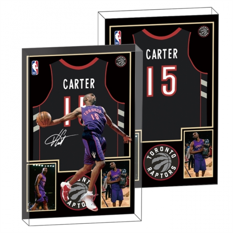 Carter Anime game acrylic card brick desktop decoration 8X12X1.2cm