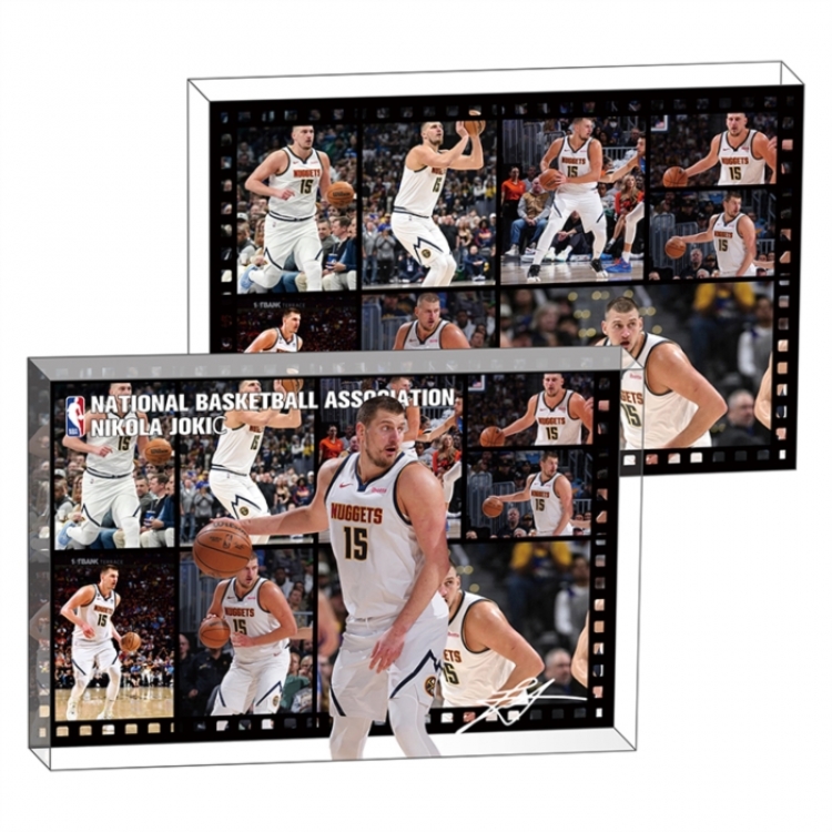 Jokic Anime game acrylic card brick desktop decoration 8X12X1.2cm