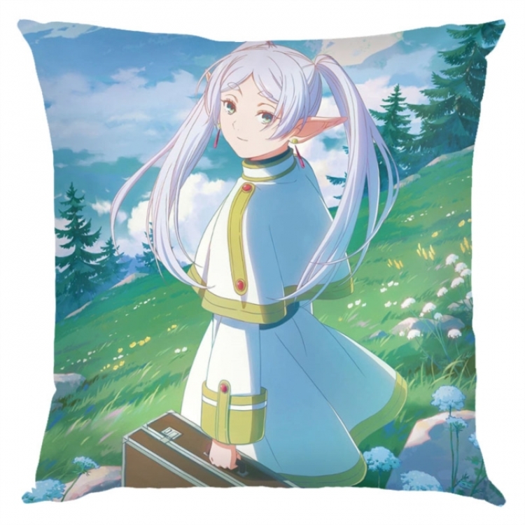 Frieren: Beyond Journey's Anime square full-color pillow cushion 45X45CM NO FILLING 