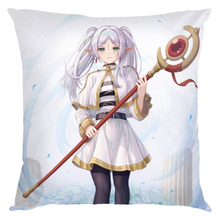 Frieren: Beyond Journey's Anime square full-color pillow cushion 45X45CM NO FILLING 