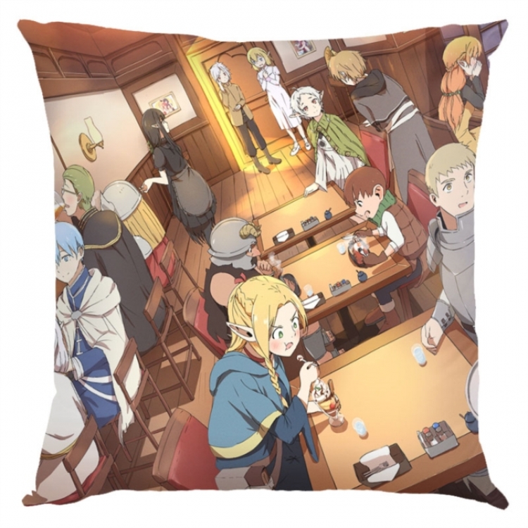 Frieren: Beyond Journey's Anime square full-color pillow cushion 45X45CM NO FILLING 