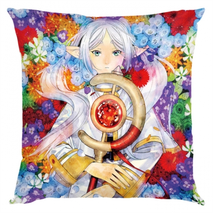 Frieren: Beyond Journey's Anime square full-color pillow cushion 45X45CM NO FILLING 