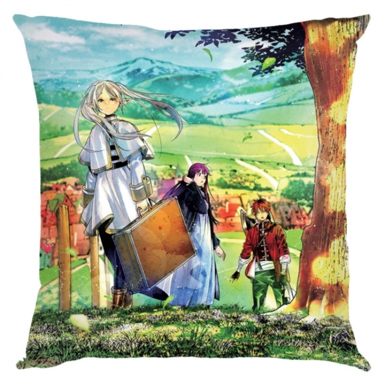 Frieren: Beyond Journey's Anime square full-color pillow cushion 45X45CM NO FILLING 