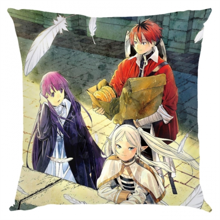 Frieren: Beyond Journey's Anime square full-color pillow cushion 45X45CM NO FILLING 