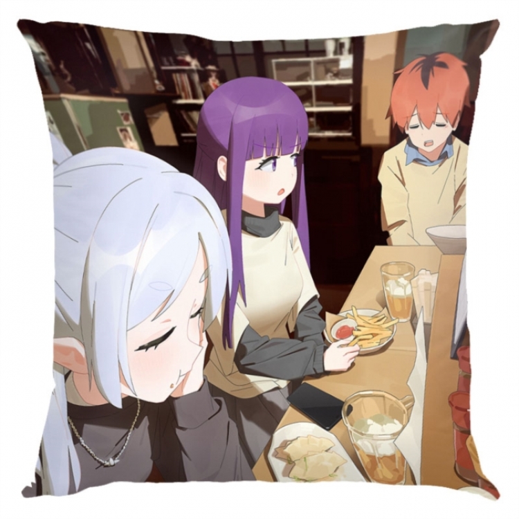 Frieren: Beyond Journey's Anime square full-color pillow cushion 45X45CM NO FILLING 