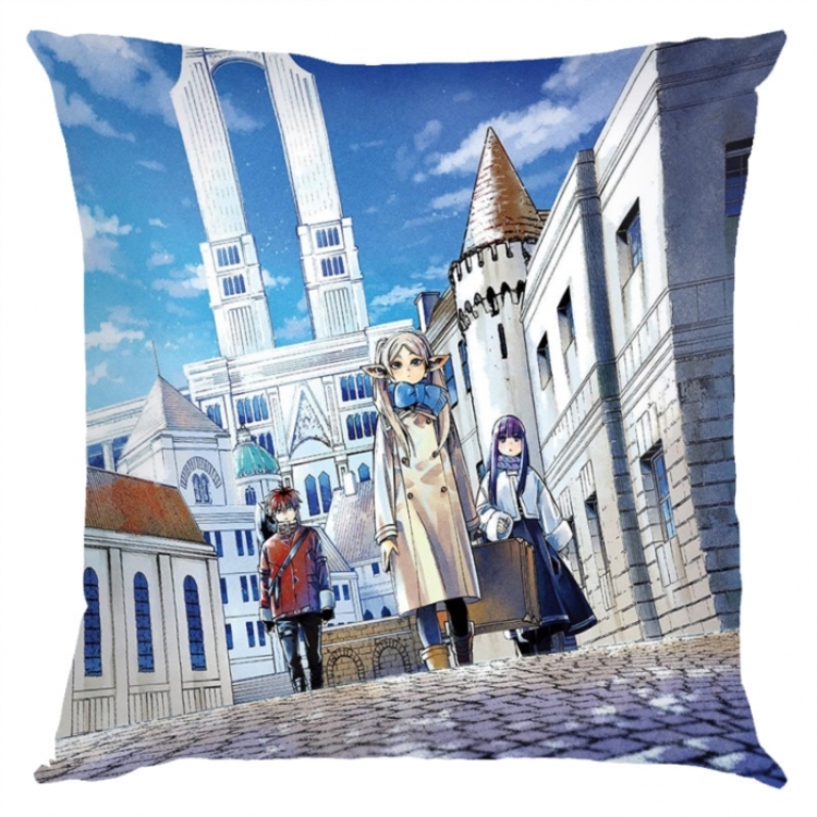 Frieren: Beyond Journey's Anime square full-color pillow cushion 45X45CM NO FILLING 