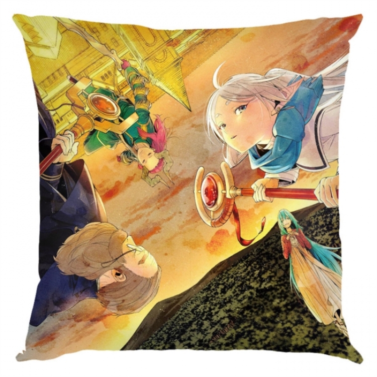 Frieren: Beyond Journey's Anime square full-color pillow cushion 45X45CM NO FILLING 