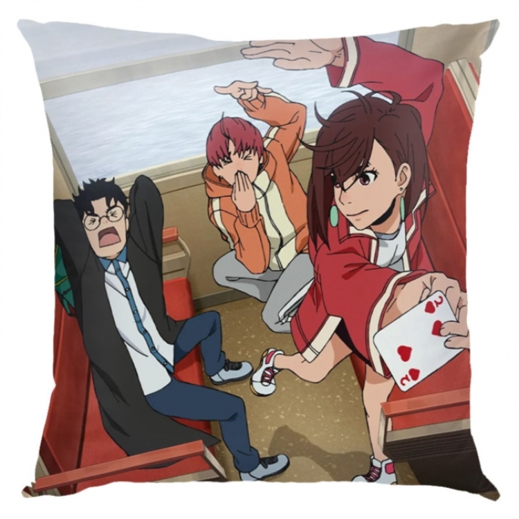 DANDADAN Anime square full-color pillow cushion 45X45CM NO FILLING 