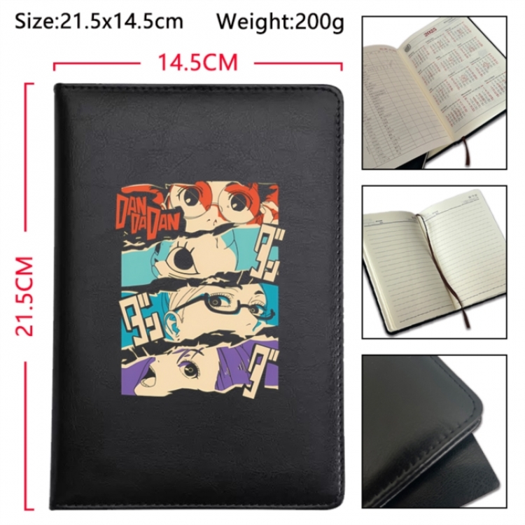  DANDADAN Anime Printed PU Car Thread Notebook Hard Cover 21.5x14.5cm