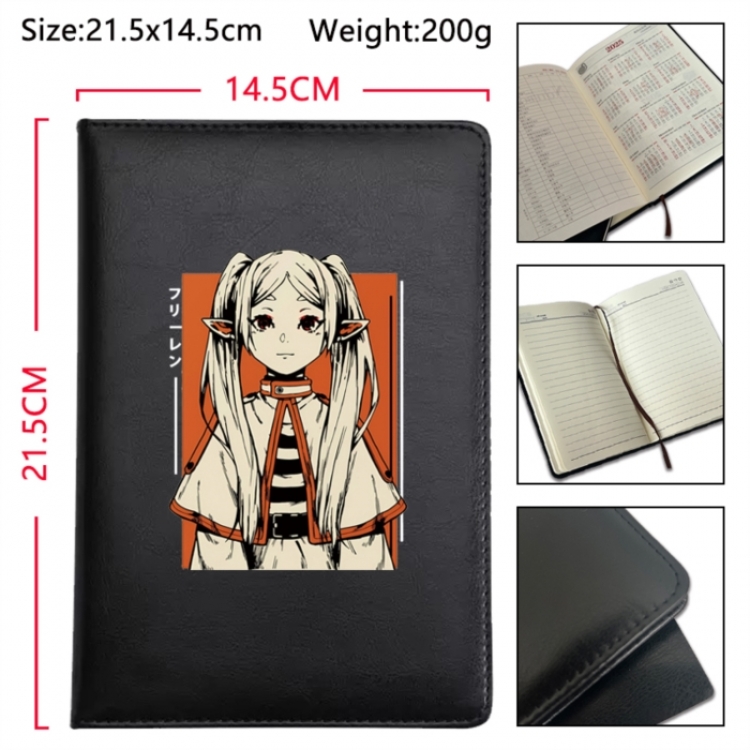 Frieren: Beyond Journey's Anime Printed PU Car Thread Notebook Hard Cover 21.5x14.5cm