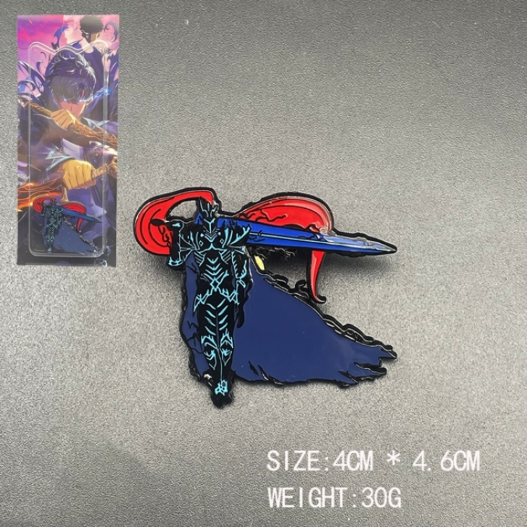 Solo Leveling:Arise Anime cartoon metal brooch