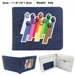 Among-us Anime denim folding f...
