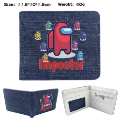Among-us Anime denim folding f...
