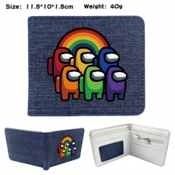 Among-us Anime denim folding f...
