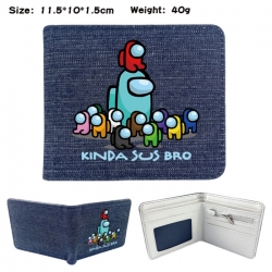 Among-us Anime denim folding f...