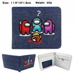 Among-us Anime denim folding f...
