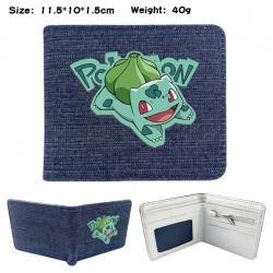 Pokemon Anime denim folding fu...