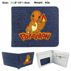 Pokemon Anime denim folding fu...
