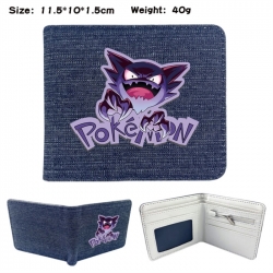 Pokemon Anime denim folding fu...