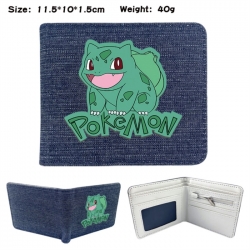 Pokemon Anime denim folding fu...