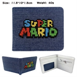 Super Mario Anime denim foldin...