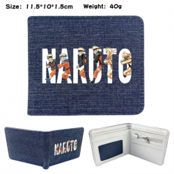 Naruto Anime denim folding ful...
