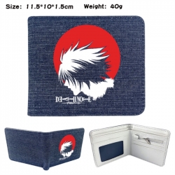 Death note Anime denim folding...