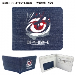 Death note Anime denim folding...