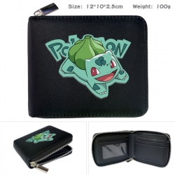 Pokemon Anime zipper black lea...