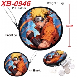 Naruto Anime PU leather materi...