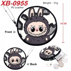 Labubu Anime PU leather materi...
