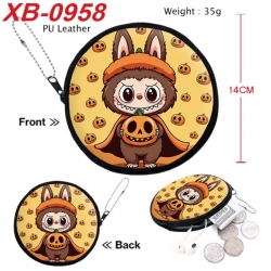 Labubu Anime PU leather materi...