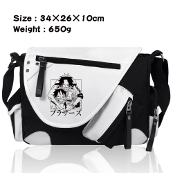 One Piece Anime PU Colorblock ...