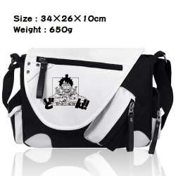 One Piece Anime PU Colorblock ...