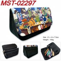Naruto Anime Velcro canvas zip...