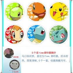 Pokemon Anime Matte film brooc...