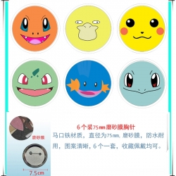 Pokemon Anime Matte film brooc...