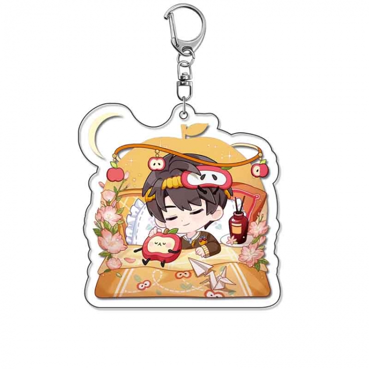 Love and Deepspace Anime Acrylic Keychain Charm price for 5 pcs
