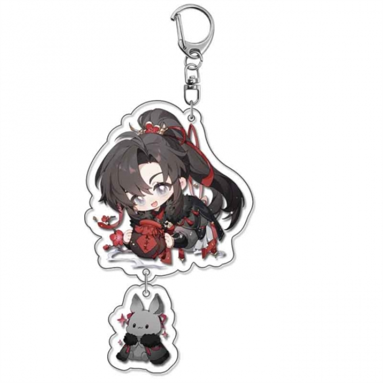 The wizard of the de Anime acrylic Pendant Key Chain  price for 5 pcs