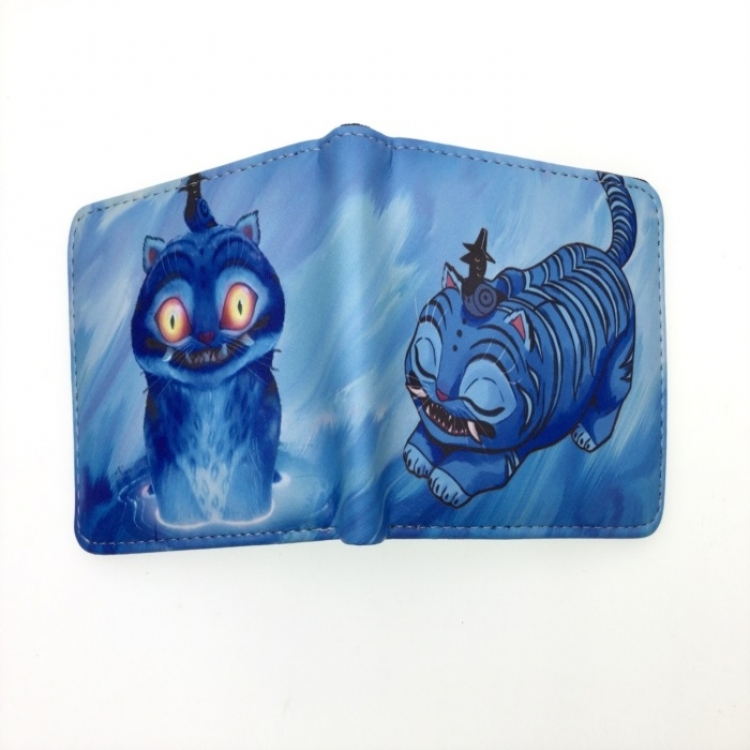 K-Pop Demon Hunters Anime two fold  Short wallet 11X9.5CM 60G 