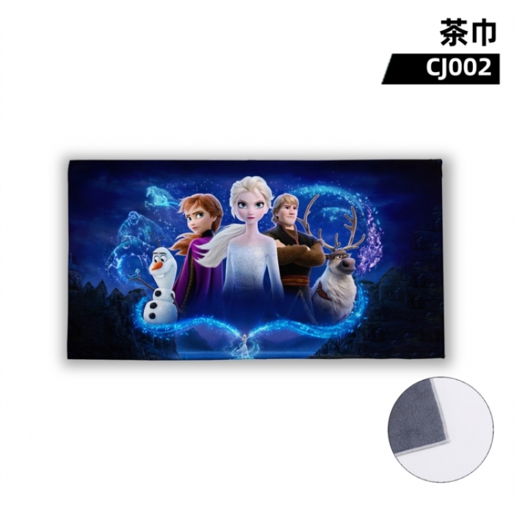 Frozen Film television anime  tea towel