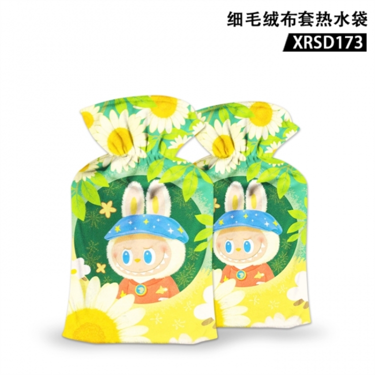 Labubu Trendy play fine woolen hot water bag